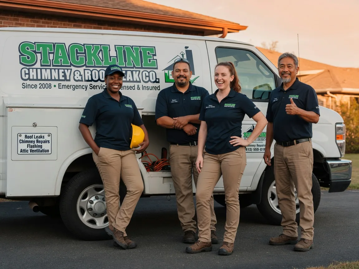 Chimney flashing repair company in West Mineral, KS